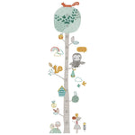 Wall Growth Chart - Tree Animals