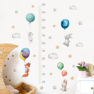 Wall Growth Chart - Balloons