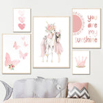 Wall Prints Nursery and kids Bedroom - Fairy place