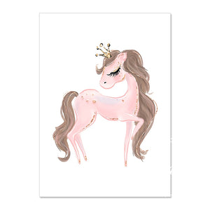 Wall Art Prints for Nursery and Kids Bedroom- Ballerinas