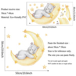 Wall Decal Kids and Nursery Room- Moon Hippo