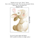 Wall Decal Nursery and Kids Room- Rabbit Butterfly