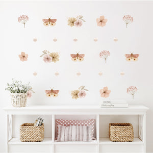 Wall decal for nursery and kids room boho