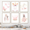 Wall Prints Nursery and kids Bedroom - Fairy place