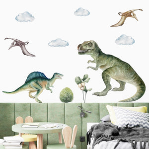 Wall Decal Nursery and Kids Room – Dinosaur Raptor Tyrannosaurus