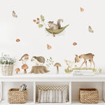 Wall Decal Nursery and Kids room - Woodland Animals